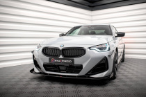 BMW 2-Serie Coupe M-Pack / M240i G42 2021+ Street Pro Frontsplitter + Splitters V.1 Maxton Design